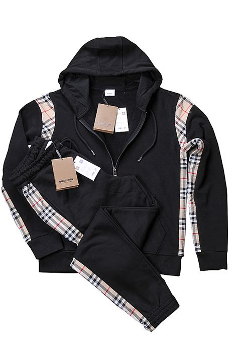 burberry mens tracksuit|burberry tracksuit.